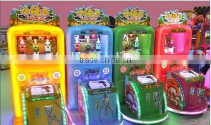 2017 children shooting gun arcade coin operated ticket game machine for sale