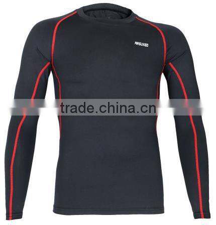 2016 Baseball Jerseys Long Sleeve Tight T Shirt for Men Running Workout