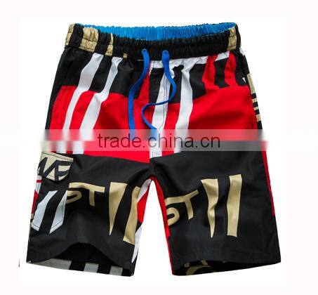summer colorful beach shorts sublimation printing