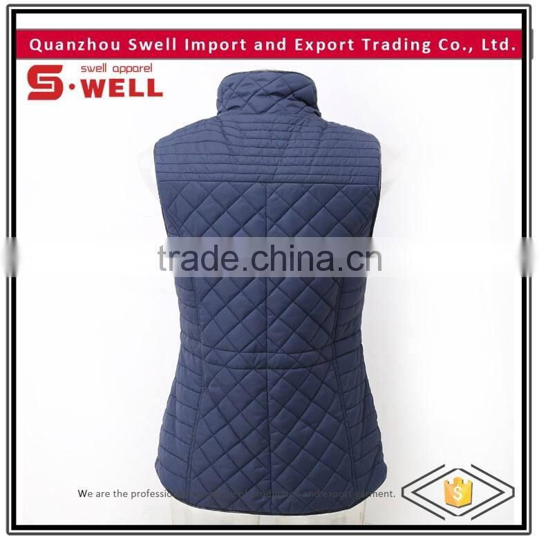 2016 wholesale custom winter brand nylon women vest