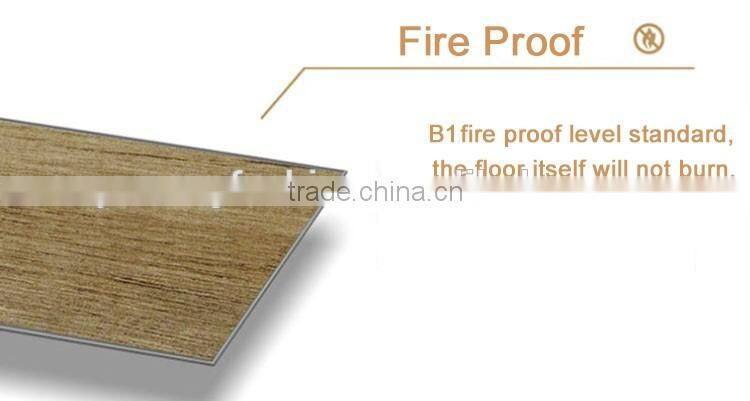 Eco-friendly click lock plastic PVC vinyl floor(PVC flooring)