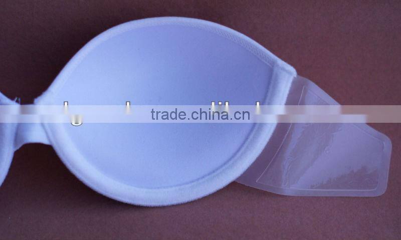 sexy women seamless strapless invisible nude bra,silicon artificial bra