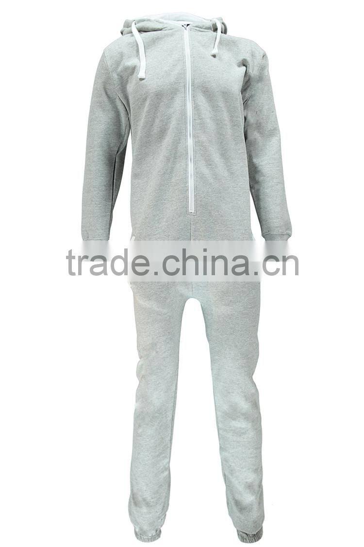 Cheap wholesale adult custom onesie with white trims