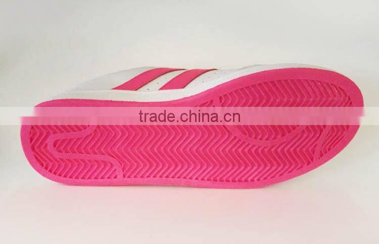 PU outsole comfortable white high quality shoes for women