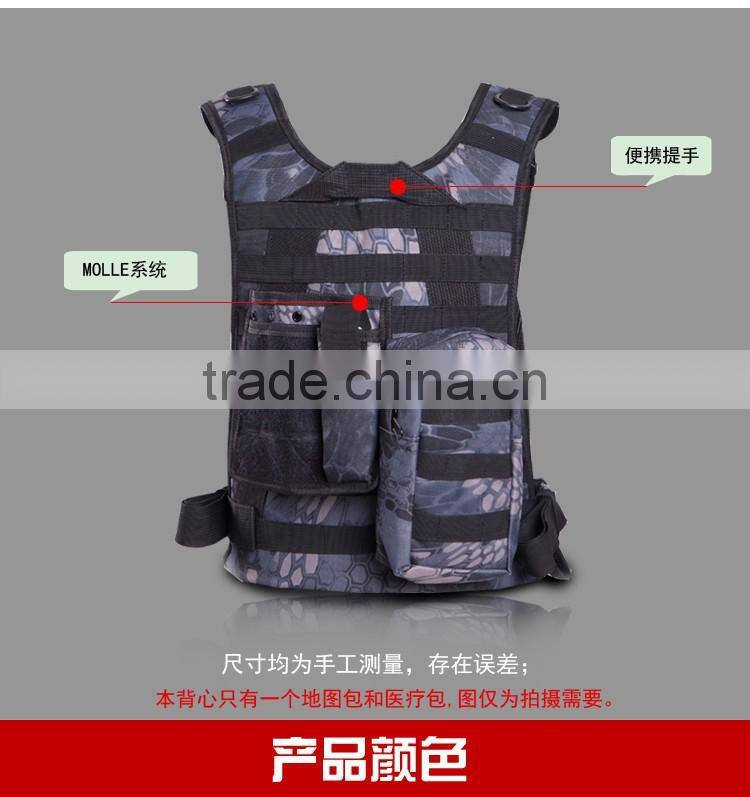High quality durable buletproof military air soft tactical hunting gear cheap army combat vest military