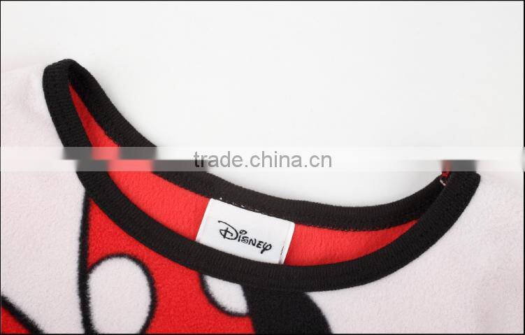 Autumn lovely girl long sleeve kids pajamas