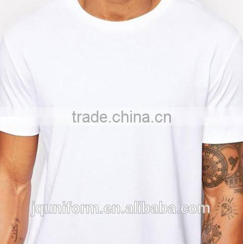 China Apperal Wholesale Men Clothing Blank High Quality Longline Tall Men's Cotton t shirts