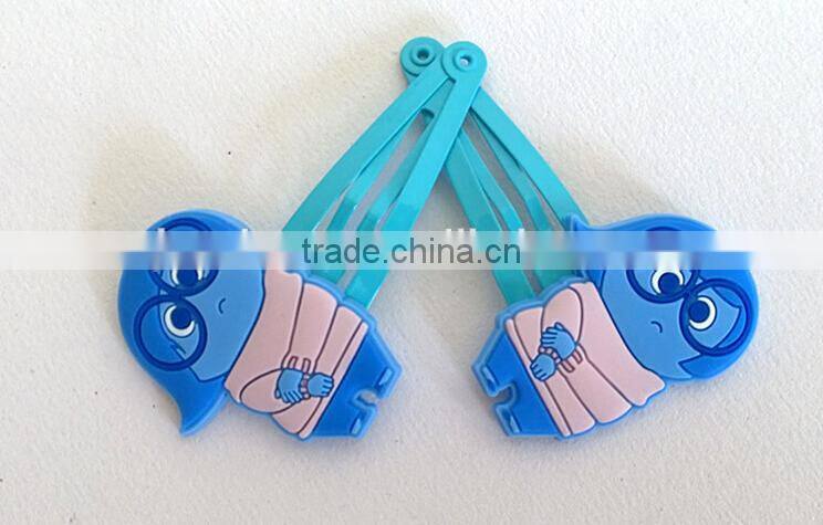 inside out cartoon characters decorative kids hairgrips