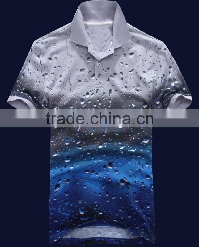 men's 100% cotton polo t shirt