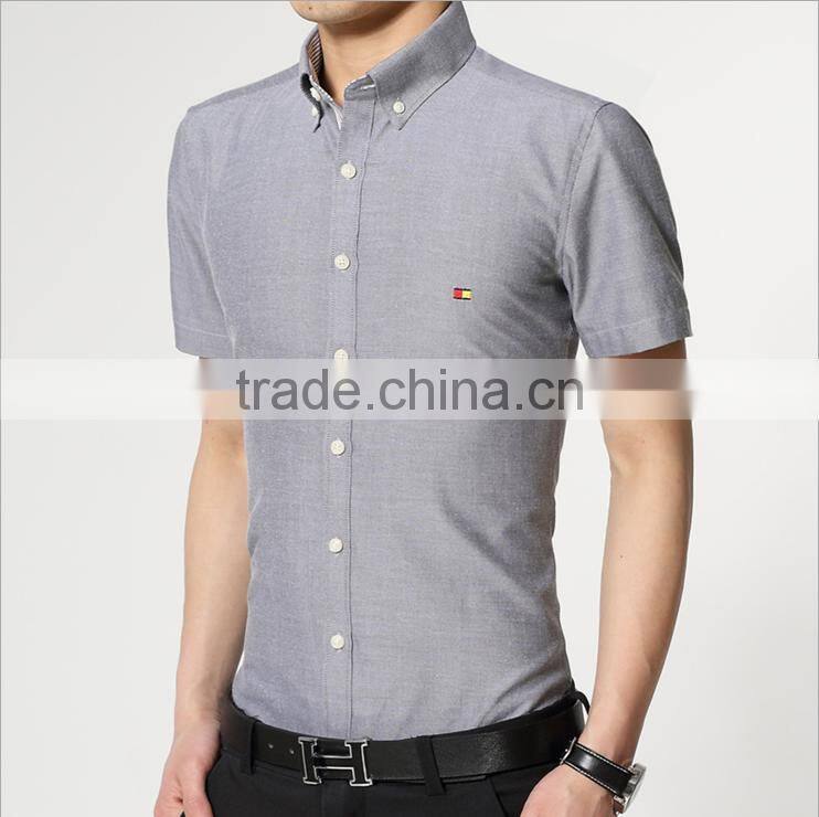 professional customise summer short sleeve denim latest shirt designs for boys
