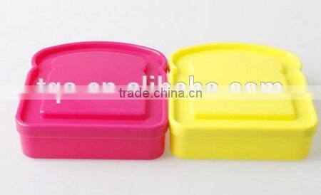 Plastic sandwich/bread bento box