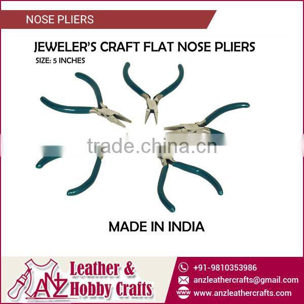 Affordable Price Precisely Designed Flat Nose Pliers for Jewelry Making