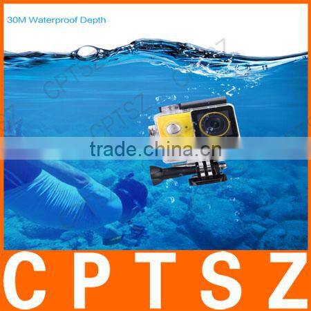 Full HD 4K(3840*2160) Ultra HD Wifi 30M Waterproof 2.0" 1080p 60fps 12MP Sports Action Camera DV 170 Wide Angel Lens