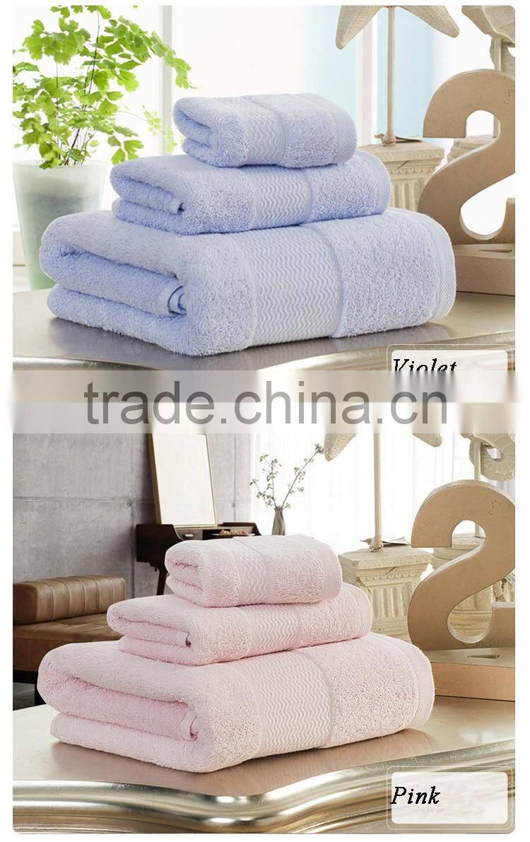 Super absorbant customized cotton wet towel for bathroom