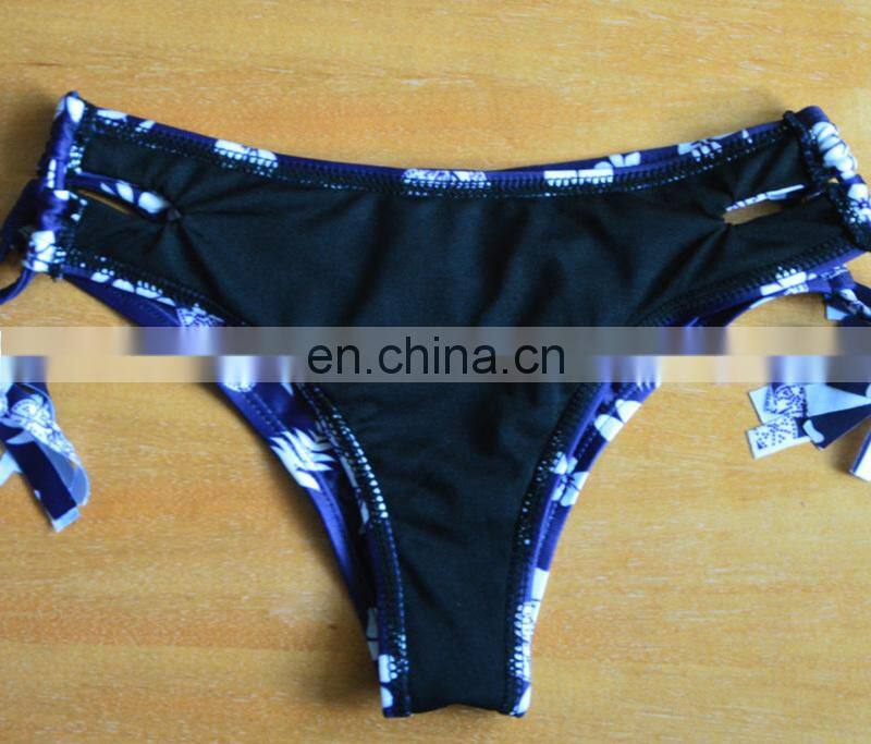 Europe And America Printing Bandage Tether Sexy Swimming Suit