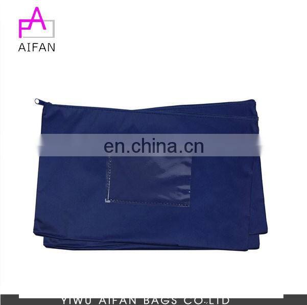 Pocket File Pouch A4 Size Document Holder Ziparound Bag Case handbag