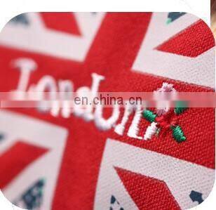 Unisex Cheapest Canvas Cartoon England Style Retro Small Coin Change Purse Lady Mini Coin Wallet Key Car Pouch Little Money Bag