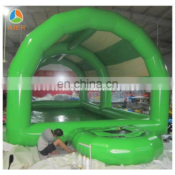 Hot Sale Green Inflatable Pool Toy