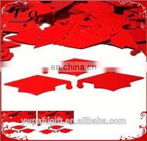 shiny metallic gold graduate confetti