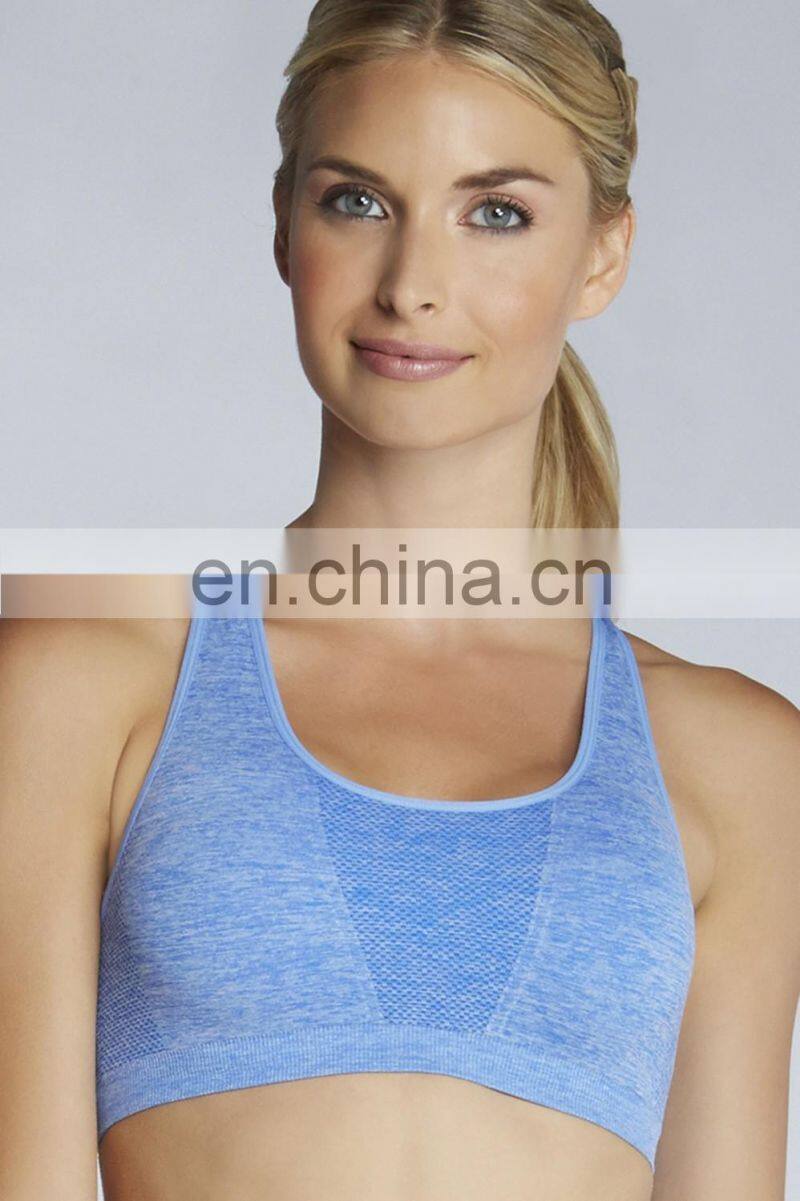 Women's High Impact Seamless Racerback Yoga Bra Fitness Bra#YB0001