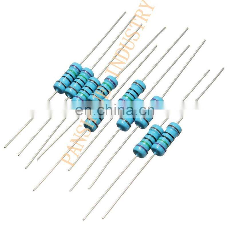 Flameproof 5 Color Carbon composition Fixed Thin Film Resistors