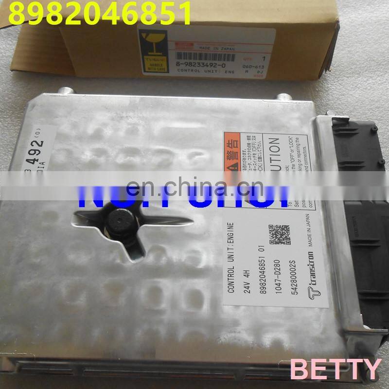 High quality ECU 8982046851/8-98204685-1 for 4HK1 8-98085468-0 /8-98233492-0 /8-98126055-0