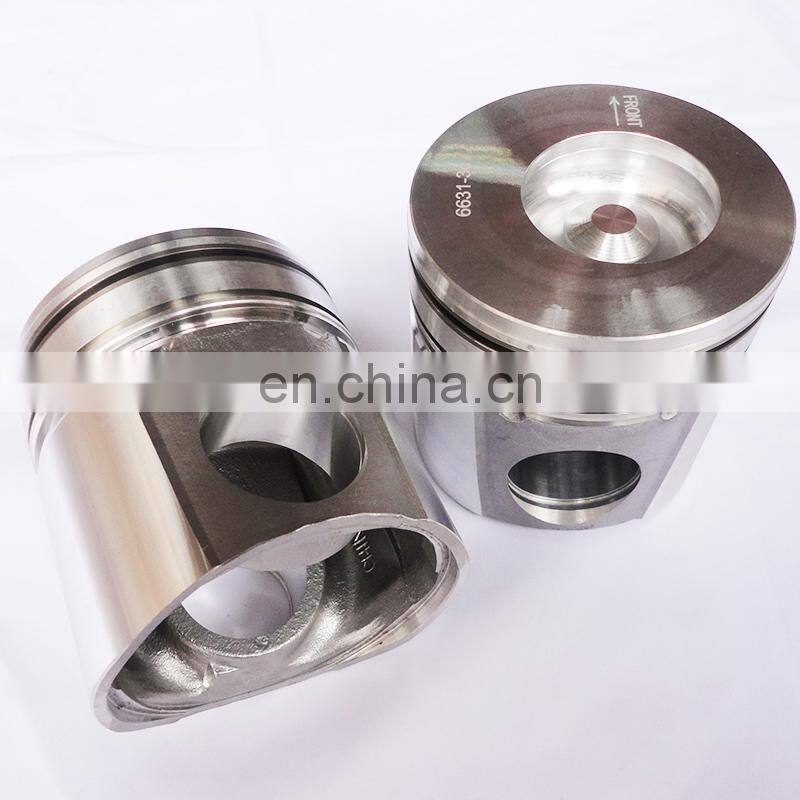 original hot sale auto parts engine piston 3926631 for diesel engine 6BT piston kit