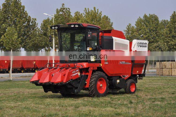 Rubber tracks  Rice combine harvester