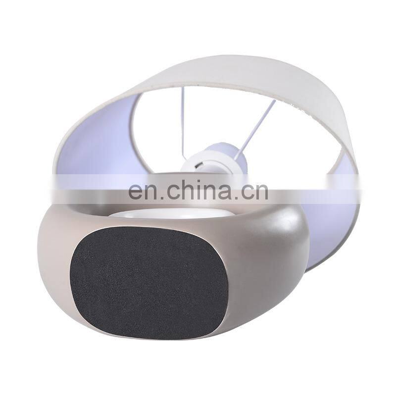 New European design lamp shade and modern style china table lamp