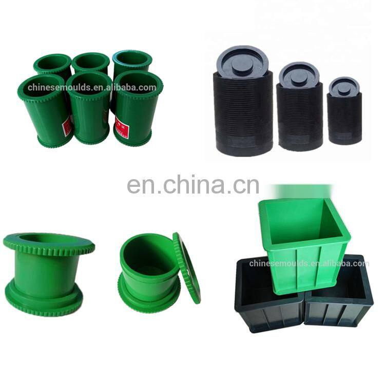 50mm cube Plastic Three Gang Cube Cement Mortar Mould