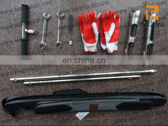 Soil sampling hand-boring hand auger set