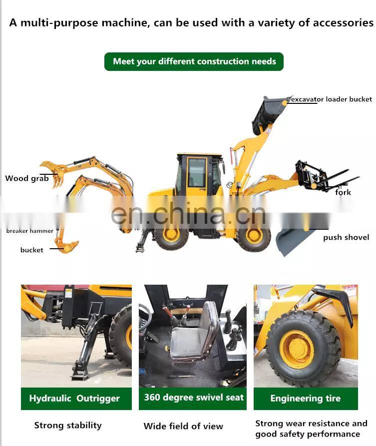 Mini Wheeled Loader and Backhoe