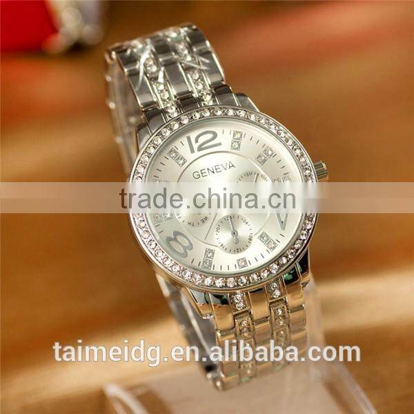 Alibaba wholesale rose gold lady watch date