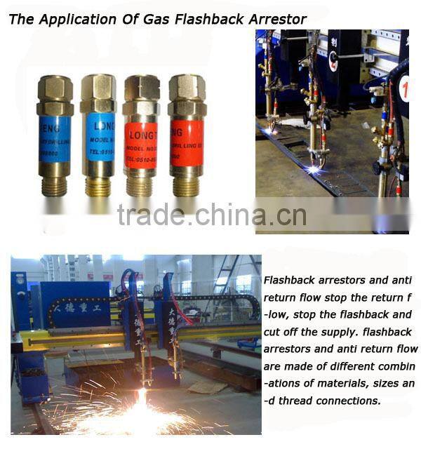 M12 Fuel Gas Flashback Arrestor For Auto Ignition
