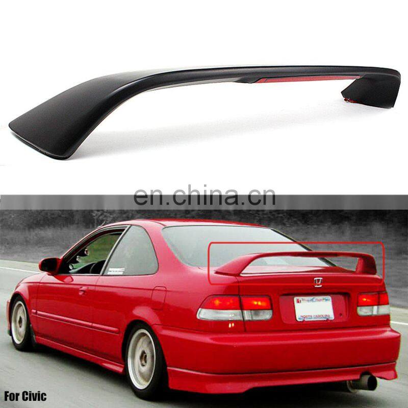 ABS Spoiler Wing with Light For 1996-2000 Rear Spoiler