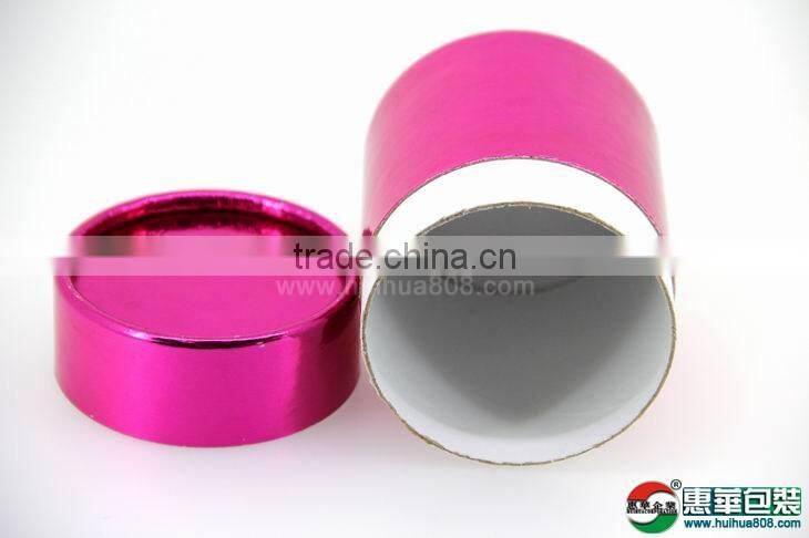 iridescent paper tube packaging