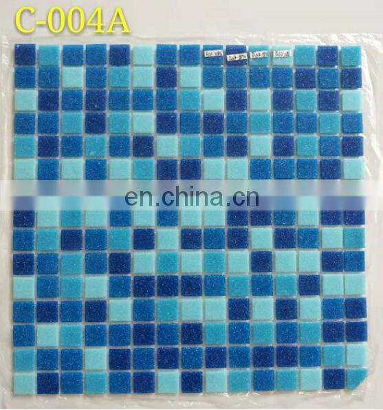 Non slip pool tiles swimming pool ceramic mosaic and glass tiles swimming pool tile for sale