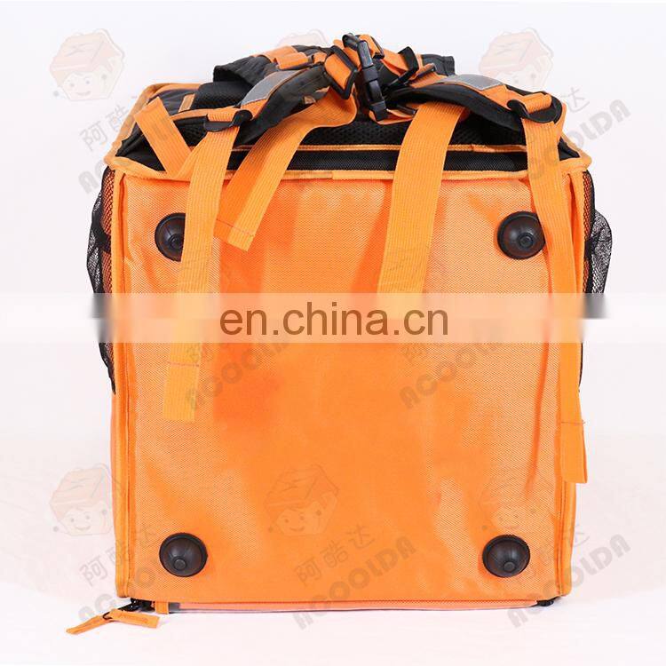 Round Carrier Hot Delivery Backpack Food Bags For Pizza Boxes Food Delivery Bag Food Courier Backpack