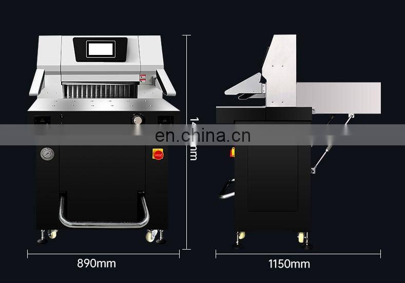 Samsmoon Hot Sale Hydraulic 500Mm Book Paper Overall Rack Cutter Machine Guillotine
