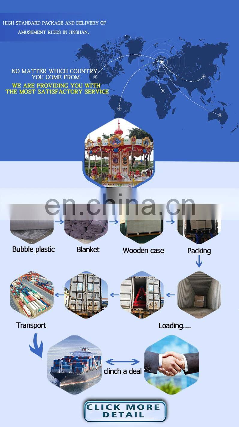 6 seats mini carousel horses