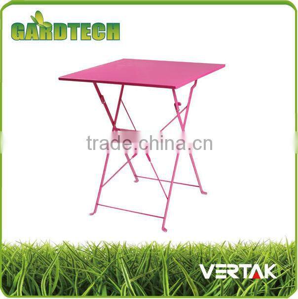 New 3pcs colorful metal bistro set