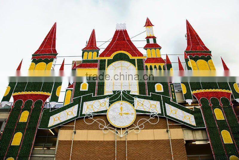 PVC Plants LED lights christmas wall light decoration