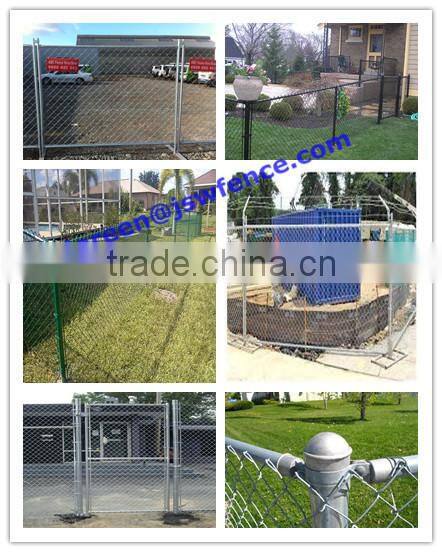 low price PVC coated chain link fence