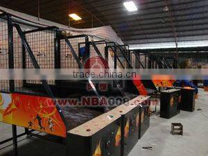 NBA series coin operated basketball machine for sale