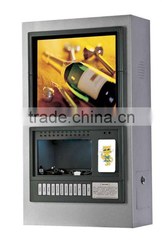 Network Advertisement Cellphone Charge Kiosk