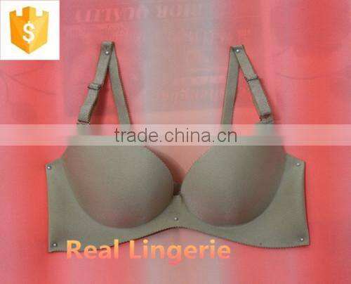 Microfiber Laser Cut Bras, One-Piece Bra, Seamless Bras