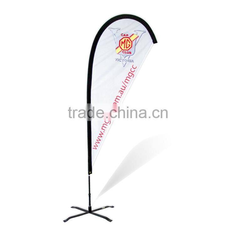 Factory Price Oem Design Customize Stretch Feather Banner