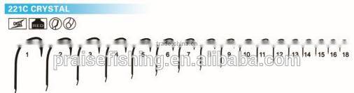 Red Paint High carbon steel hooks fishing wholesale fishing hook