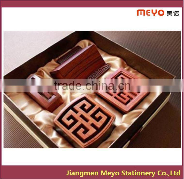 2015 Personalized Customized Wooden Craft Office Stationery Gift