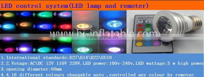 2015 newly brand LED lighting inflatable event decoration supplies for wedding,party decoration